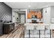 Kitchen with a breakfast bar and modern appliances is perfect for entertaining at 180 Azure Mist Way, Daytona Beach, FL 32124