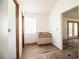 Bathroom rough in with sink and view of exterior at 4510 Cindy Rd, Lakeland, FL 33810