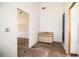 Bathroom rough in with vanity and view of unfinished shower at 4510 Cindy Rd, Lakeland, FL 33810