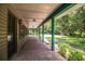 A long, covered porch spans the house at 4510 Cindy Rd, Lakeland, FL 33810