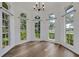 Cozy dining nook with large windows providing natural light and outdoor views at 5722 Antler Trl, Lakeland, FL 33811