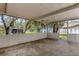 Spacious screened patio with ample room for seating and outdoor entertaining at 5722 Antler Trl, Lakeland, FL 33811