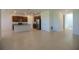 Open concept kitchen with stainless steel appliances and center island at 6524 Great Bear Drive Blvd, Lakeland, FL 33805