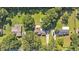 Expansive aerial view of the property showcasing its lush green surroundings and neighborhood at 6533 Angus Dr, Lakeland, FL 33810