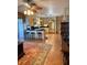 Spacious kitchen includes counter seating and modern stainless steel appliances at 1216 W Lake Buckeye Dr, Winter Haven, FL 33881