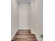 Walk-in closet with hardwood floors and trim work at 2736 Sunrise Landing Ln, Lakeland, FL 33812