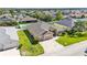 An aerial view of the house, showcasing its prime location in a peaceful residential neighborhood at 2812 Whitney St, Lakeland, FL 33813