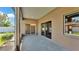 Enclosed patio with access to the backyard, offering a tranquil outdoor space at 2812 Whitney St, Lakeland, FL 33813