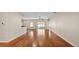 Expansive living area showcasing hardwood floors and an open layout at 2812 Whitney St, Lakeland, FL 33813