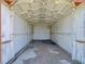 Image showing an interior view of the empty metal shed at 4230 Viola Rd, Lakeland, FL 33810