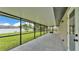 Spacious screened patio overlooking a well maintained fenced yard at 4622 Grovecrest Dr, Lakeland, FL 33813