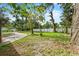 Expansive backyard with a well-maintained lawn, offering plenty of space for outdoor activities at 504 Prado Pl, Lakeland, FL 33803