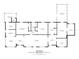 Detailed floor plan showcasing the layout of the home, including living spaces and bedrooms at 504 Prado Pl, Lakeland, FL 33803