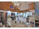 Updated kitchen featuring stainless steel appliances, granite countertops, and ample cabinet space at 5313 Nichols W Dr, Lakeland, FL 33812