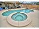 Inviting pool with attached hot tub, perfect for relaxing and entertaining at 5313 Nichols W Dr, Lakeland, FL 33812