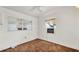 Bedroom with a window, ceiling fan and carpeted floors at 640 Forrest Dr, Bartow, FL 33830