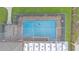 A top-down view shows the pool and screened-in pool area at 6406 Butternut Dr, Lakeland, FL 33813