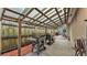 Covered outdoor grilling area, great for barbecues and outdoor cooking at 6406 Butternut Dr, Lakeland, FL 33813