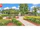 Community park featuring a scenic gazebo, seating areas, and mature landscaping at 6406 Butternut Dr, Lakeland, FL 33813