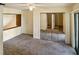 This bedroom features a ceiling fan and a mirrored closet sliding door at 925 Fenton Ln # 18, Lakeland, FL 33809