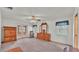 Spacious main bedroom with classic wood furniture set at 113 W Juliana Way, Auburndale, FL 33823