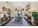 Spacious dining room with stylish furniture and natural light from windows at 1210 Heidi S Ln, Lakeland, FL 33813