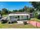 Aerial view of the backyard with patio area at 1720 Park Dr, Lakeland, FL 33803