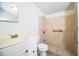 Bathroom features a walk-in shower and accessible design elements at 1720 Park Dr, Lakeland, FL 33803