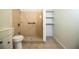 Bathroom features a walk-in shower and accessible design elements at 1720 Park Dr, Lakeland, FL 33803