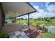 Relaxing back porch with scenic lake views and convenient access to the water at 2055 S Floral Ave # 245, Bartow, FL 33830