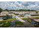 Aerial shot showcasing the community with access to a tranquil lake at 2219 Starboard Rd, Winter Haven, FL 33881