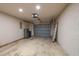 This garage has an automatic door, cinder block walls, and space for one car and storage at 2219 Starboard Rd, Winter Haven, FL 33881