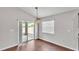 Eat-in kitchen with backyard views at 4143 Red Fern Ln, Lakeland, FL 33811