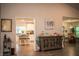 Inviting open-concept view of kitchen and dining area with stylish decor and modern finishes at 4222 Juliana Lake Dr, Auburndale, FL 33823