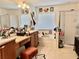 Bathroom features a vanity, tub, decor and modern design at 4665 Sw 40Th Pl, Ocala, FL 34474