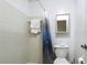 Bathroom featuring shower and standard white toilet at 4720 Wildflower Dr Dr, Lakeland, FL 33811