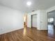 Spacious bedroom with wood flooring and a walk-in closet at 4720 Wildflower Dr Dr, Lakeland, FL 33811