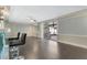 Spacious bonus room with a ceiling fan and access to the outside at 686 22Nd Nw St, Winter Haven, FL 33880