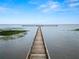 Wooden pier extending into a vast lake at 2700 Park Ave, Indian Lake Estates, FL 33855