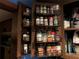 Well-organized spice rack with various spices and herbs at 3320 Mango Tree Dr, Edgewater, FL 32141