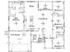 Detailed floor plan featuring four bedrooms, open living spaces, and a two-car garage at 362 Oliver Dr, New Smyrna Beach, FL 32168