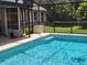 Inviting screened-in pool area, perfect for relaxing and enjoying outdoor living at 806 South St, New Smyrna Beach, Fl 32168, FL 32168