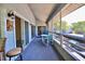 Spacious balcony with comfortable seating, offering a serene spot to relax and enjoy scenic views at 4303 Sea Mist Dr # 225, New Smyrna Beach, FL 32169