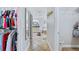 Primary bathroom with a large soaking tub and walk-in shower at 756 Bay Dr, New Smyrna Beach, FL 32168