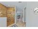 Hallway with tile floors and access to bedrooms at 756 Bay Dr, New Smyrna Beach, FL 32168