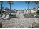 View of the community space featuring a pool and sundeck at 3663 S Atlantic Ave # 21C, New Smyrna Beach, FL 32169