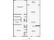 Detailed floorplan showcasing the layout of bedrooms, bathrooms, living areas, and kitchen at 3663 S Atlantic Ave # 21C, New Smyrna Beach, FL 32169