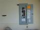 Electrical panel visible in the home with pegboard to the left at 714 Fox Tail Ct, New Smyrna Beach, FL 32168
