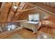 Second story bedroom featuring natural light and wood ceiling at 2536 Paige Ave, New Smyrna Beach, FL 32168