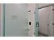 Walk-in shower with glass enclosure and modern fixtures at 1428 Willow Oak Dr, Edgewater, FL 32132